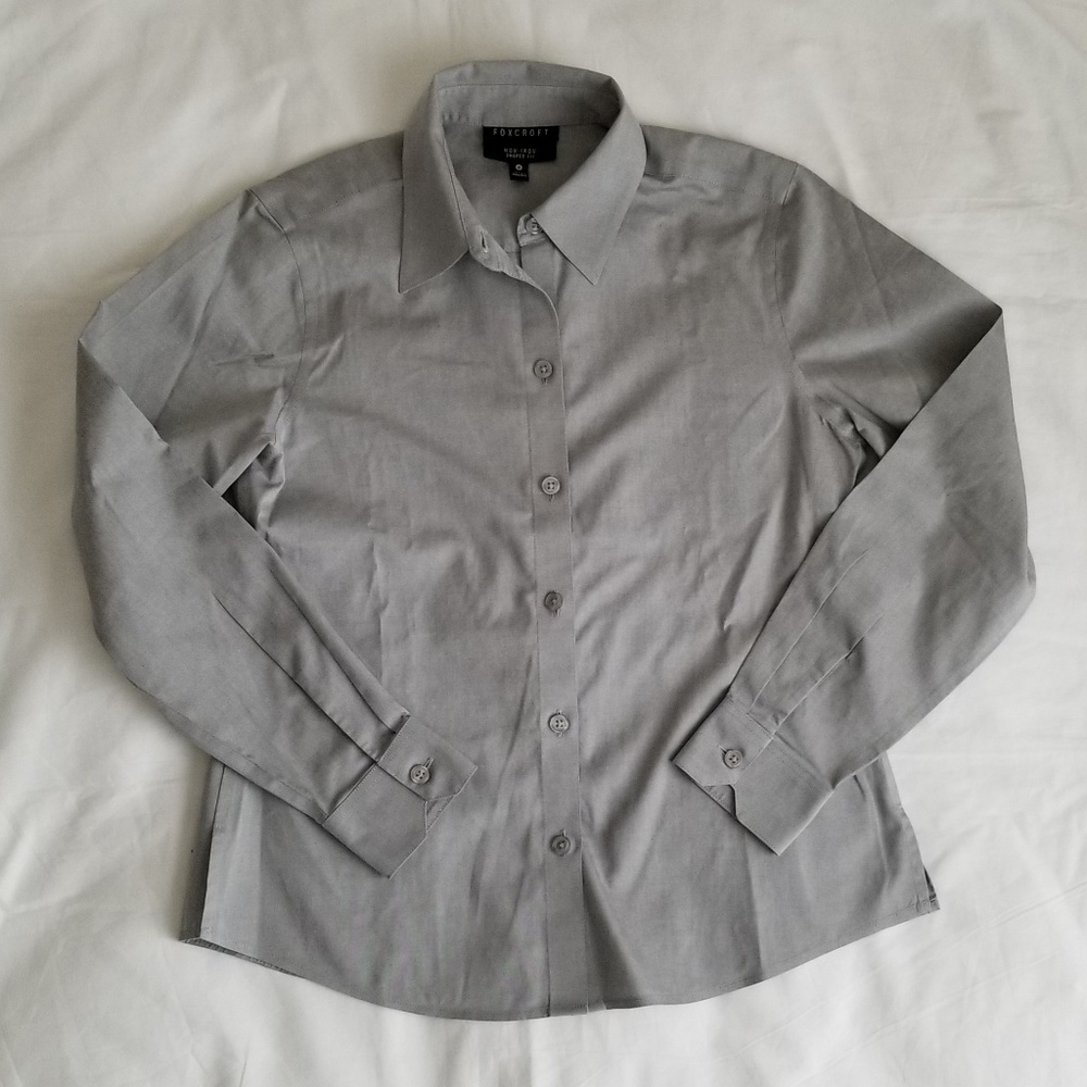 Foxcroft shaped shirt
